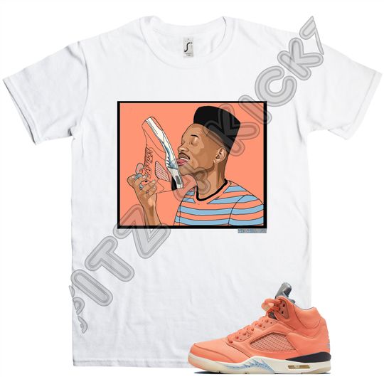 Discover Fitz 4 kickz Shirt to match the Jordan 5 Crimson Bliss