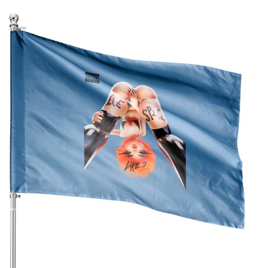 Discover Ice Spice Like Album House Flags, Vintage Ice Spice House Flags