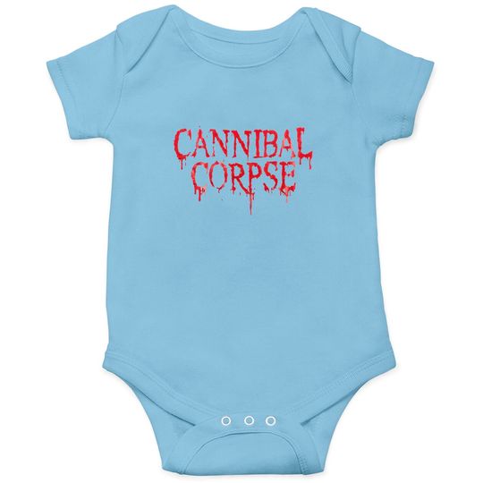 Discover Cannibal Corpse Men's Logo Onesies Black