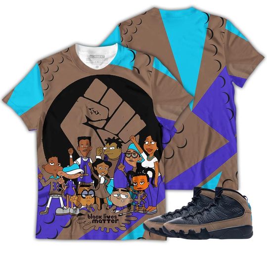 Discover BLM Melanin 90s Unisex Sneaker Shirt Match Olive Concord