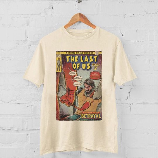 Discover The Last of Us 2 - Joel fan art comic cover Vintage Shirt