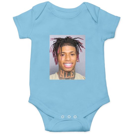 Discover NLE CHOPPA SMILING MUGSHOT Classic Onesies