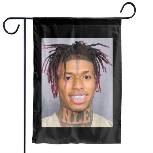 Discover NLE CHOPPA SMILING MUGSHOT Classic Garden Flags