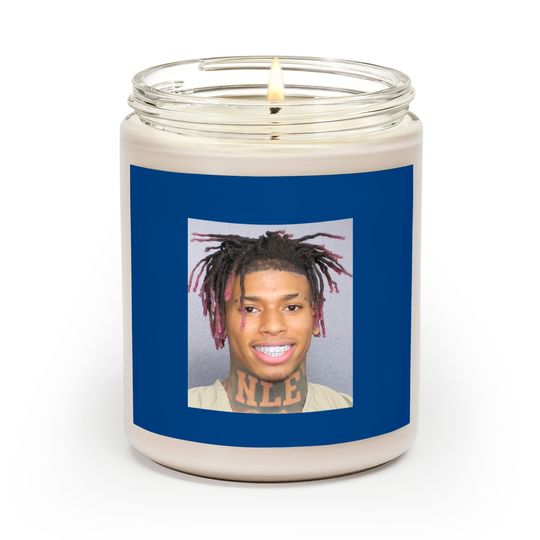 Discover NLE CHOPPA SMILING MUGSHOT Classic Scented Candles