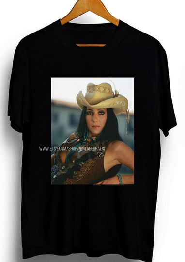 Discover Cher Original Vintage T-Shirt / Aesthetic Premium Unisex T-Shirt