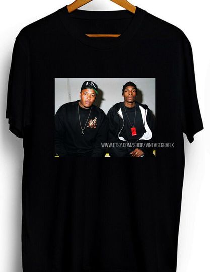 Discover Dr. Dre & Snoop Dogg T-Shirt / Vintage Shirt / Aesthetic Premium Unisex T-Shirt