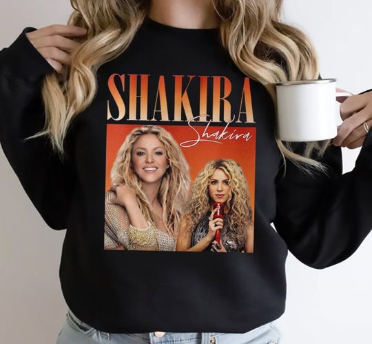 Discover Shakira Sweatshirt, Shakira 90s Sweatshirt