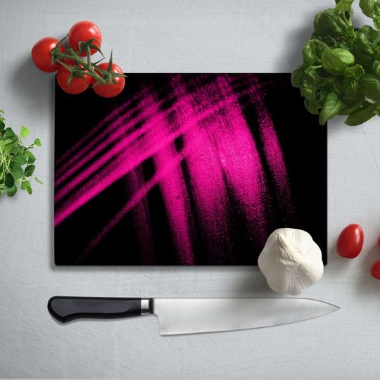 Discover Abstract Glass Cutting board, Glass chopping board, Kitchen Decor