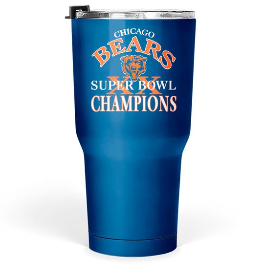 Discover Vintage 1985 Chicago Bears Tumblers 30 oz