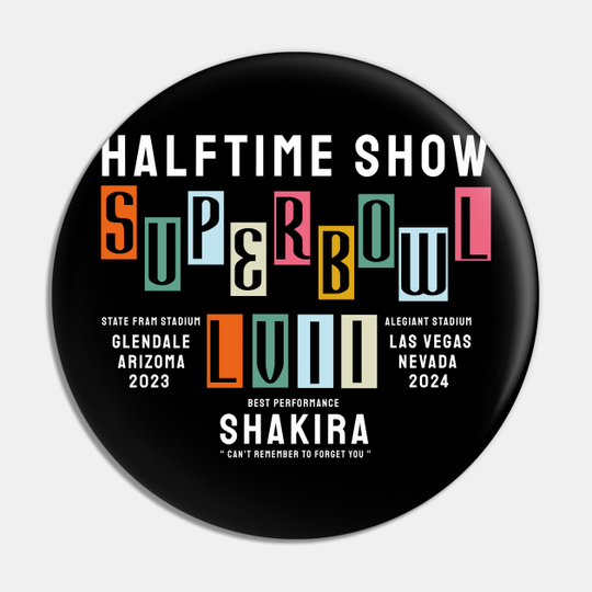 Discover halftime show - performance shakira - Shakira - Pin