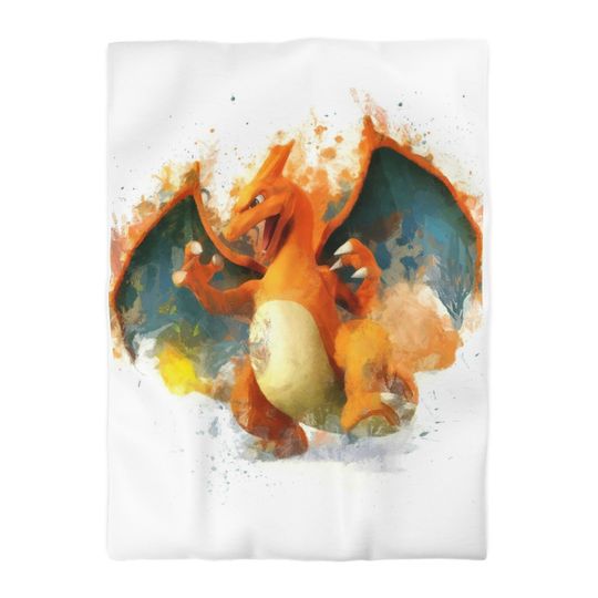 Discover P.okemon Duvet, Charizard Bedding Set