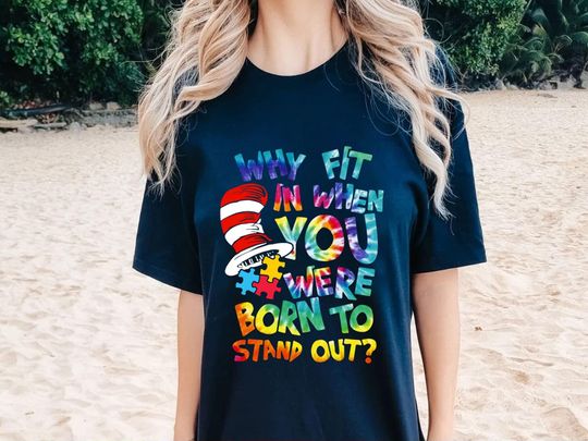 Discover Dr Seuss Autism Awareness Teacher Shirt
