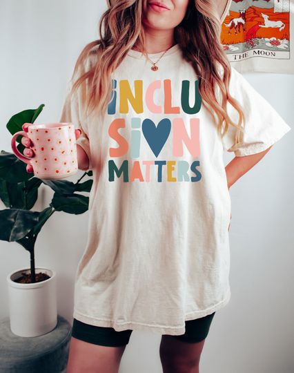 Discover Inclusion Matters Shirt, Equality Shirt, Neurodiversity Shirt