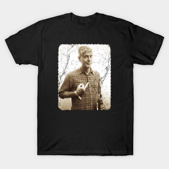 Discover Anthony Bourdain - Vintage - Anthony Bourdain - T-Shirt