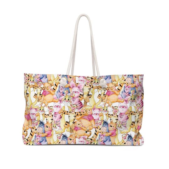 Discover Cute Weekender Bag, Teddy Bear Vacation Bag