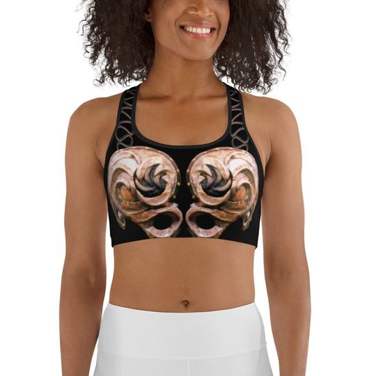 Discover Warrior Princess Armor Sports Bra