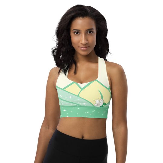 Discover Bayou Princess Running Costume Longline sports bra