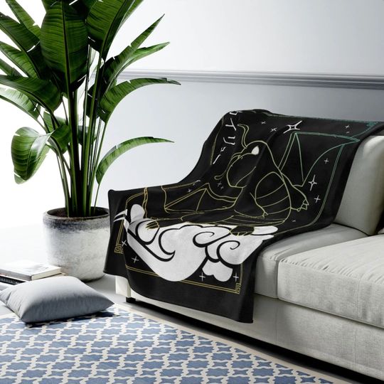 Discover Dragonite blanket! Perfect for a Gift, Present, Holiday, Birthday! Japanese Anime