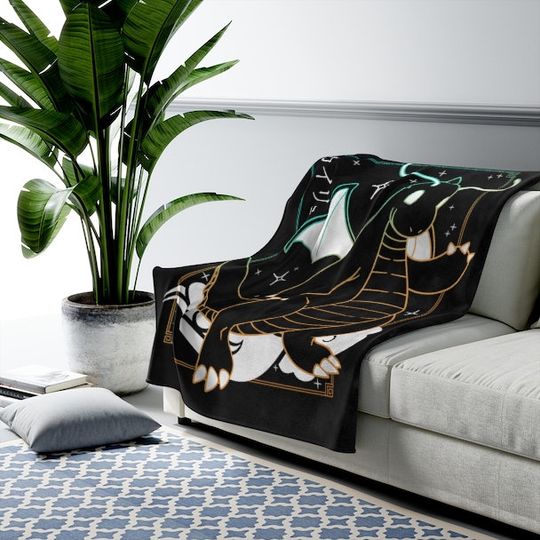 Discover Dragonite blanket! Perfect for a Gift, Present, Holiday, Birthday! Japanese Anime