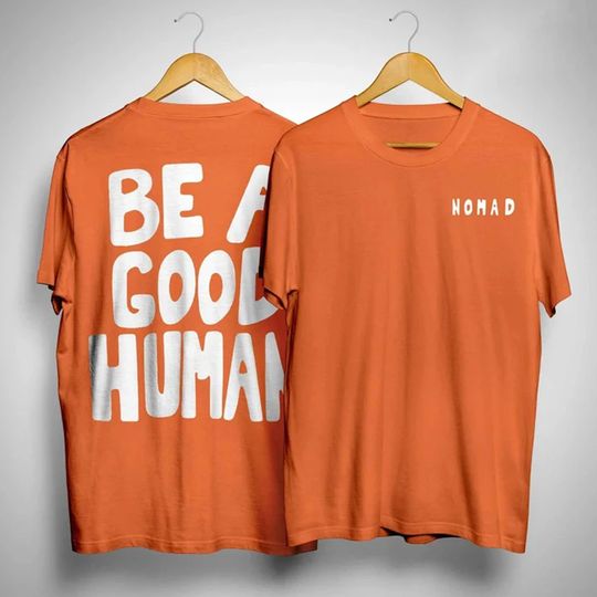 Discover Be A Good Human Shirt, Jimin Orange Shirt