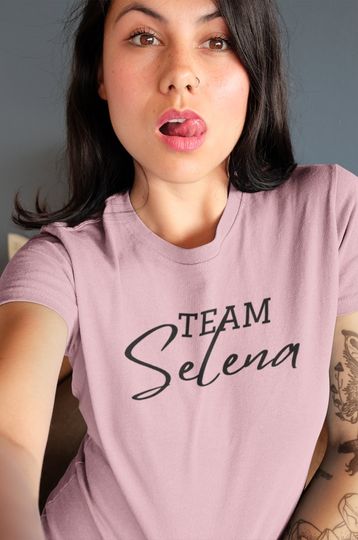 Discover Team Selena Gomez Inspired T-Shirt