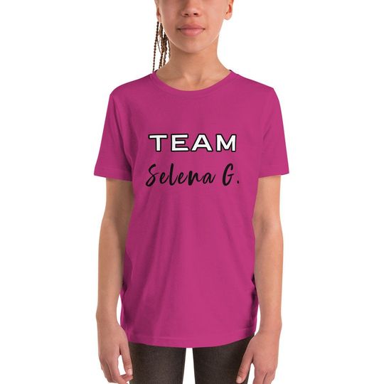 Discover Team Selena Gomez Youth T-Shirt