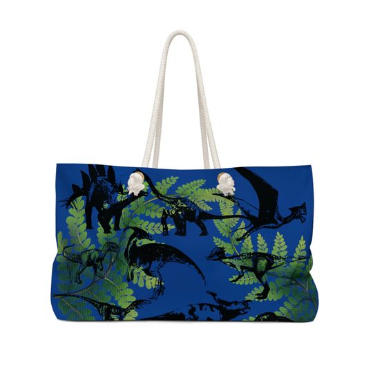 Discover Dinosaurs Weekender Bag/Dinosaurs/Dinosaurs Bag/Shopping Bag/Beach Bag