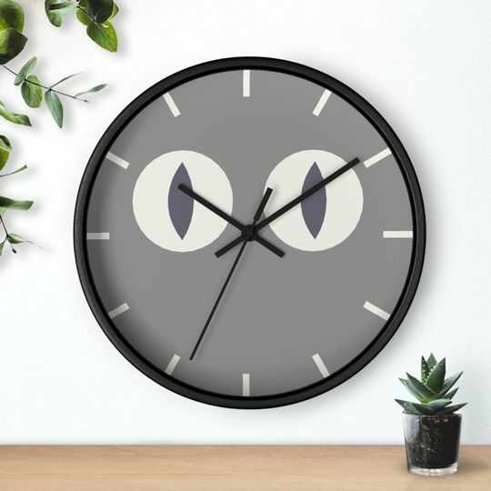 Discover Cat Eyes Wall Clock