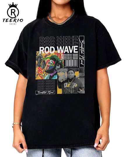 Discover Rod Wave Beautiful Mind 2022 Tour Shirt