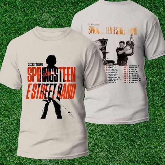 Discover Bruce Springsteen and The E Street Band 2023 Tour T-Shirt, Rock Tour 2023 Shirt