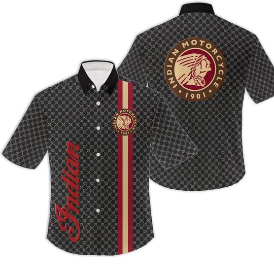 Discover Funny Hawaiian Shirt - Motorcycle Design