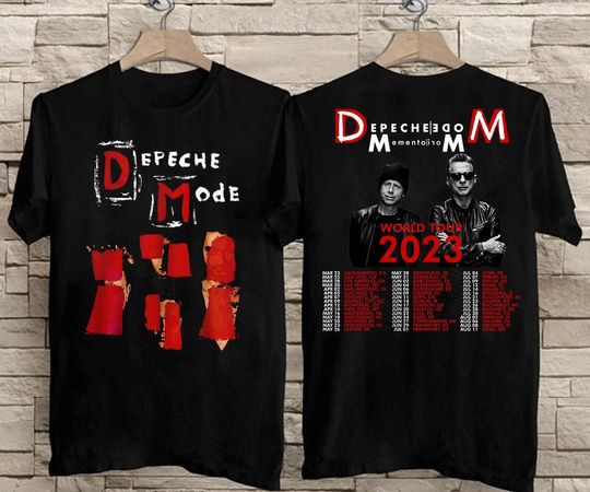 Discover Depeche Mode 2023 World Tour Shirt