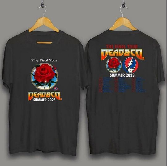 Discover Dead And Company Summer Tour 2023 Shirt, Dead And Company Rock Band Tour Shirt