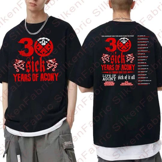 Discover Life of AgOny 2023 Tour Shirt, Life of AgOny Shirt