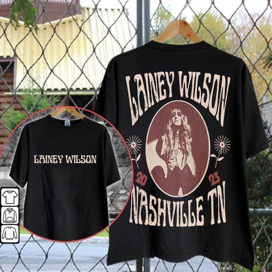 Discover Lainey Wilson Vintage 90s Country With A Flare Tour 2023 Shirt