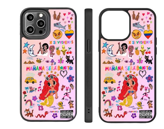 Discover Manana sera bonito iphone case, karol g manana sera bonito