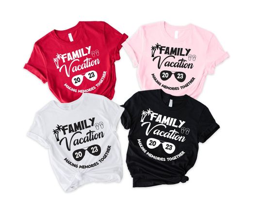 Discover Family Vacation 2023 Making Memories Together Shirt, Family Beach Trip Tshirt, Summer Team 2023