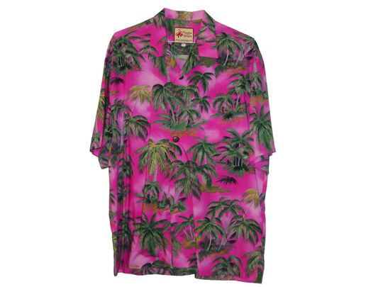 Discover Paradise on A Hanger Hawaiian Palm Tree Pink