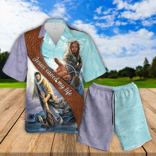 Discover Jesus Savior Hawaii, Jesus Hawaiian Shirt, Christian Hawaii Shirt
