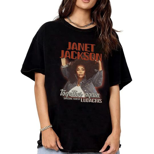 Discover Janet Jackson 2023 Tour Shirt, Janet Jackson Together Again Tour 2023 T-Shirt