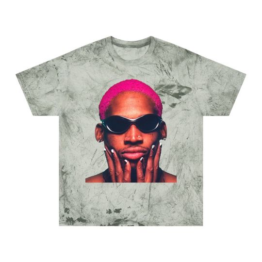 Discover Dennis Rodman Tie-Dye Graphic T-Shirt, unisex