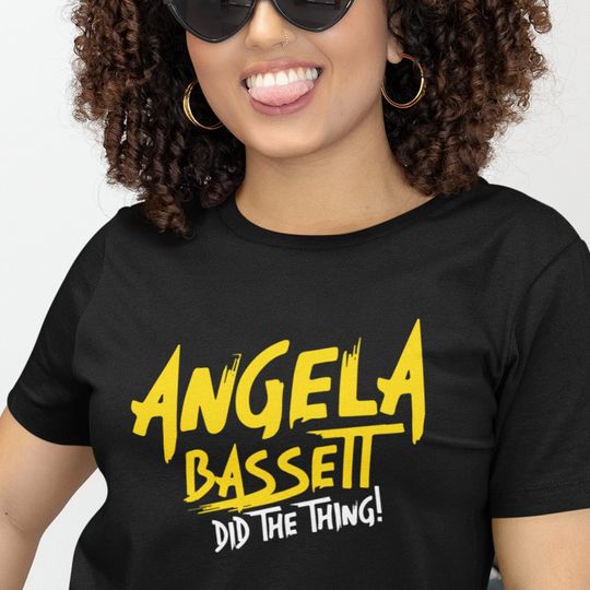 Discover Angela Bassett Did the Thing! Shirt