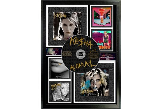 Discover Kesha "Rainbow" "Animal" "Warrior" "High Road" - Poster