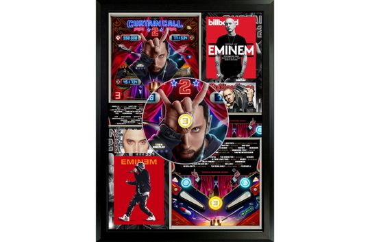 Discover Eminem - Curtain Call 2 Poster - Acclaimed Albums