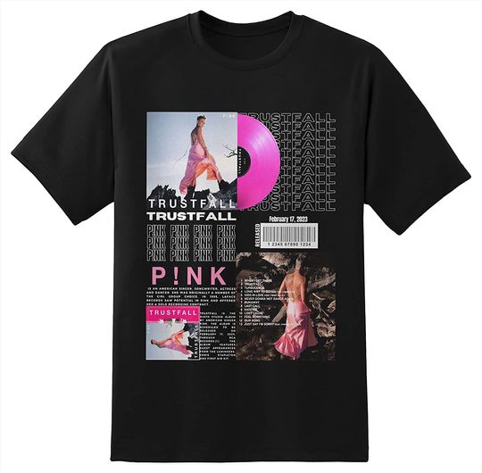 Discover P!nk trust fall 2023 shirt, P!nk Summer Carnival Tour 2023 Shirt, Summer Carnival Tour T-shirt