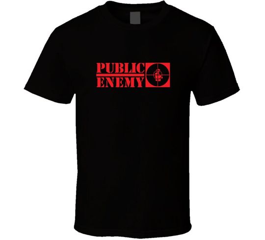 Discover Rare 80s Public Enemy Rap Screen Stars Hip Hop Band Group T Shirt