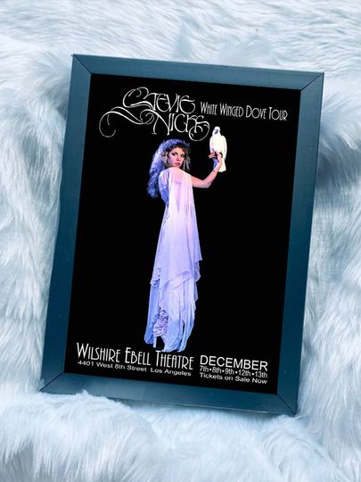 Discover S.tevie N.icks Replica 1981 Concert Poster