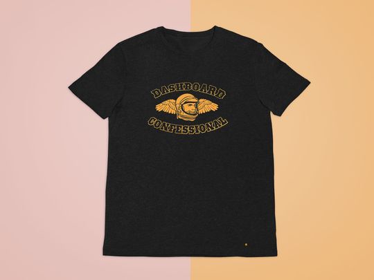 Discover Dashboard Confessional Black Tee Shirt