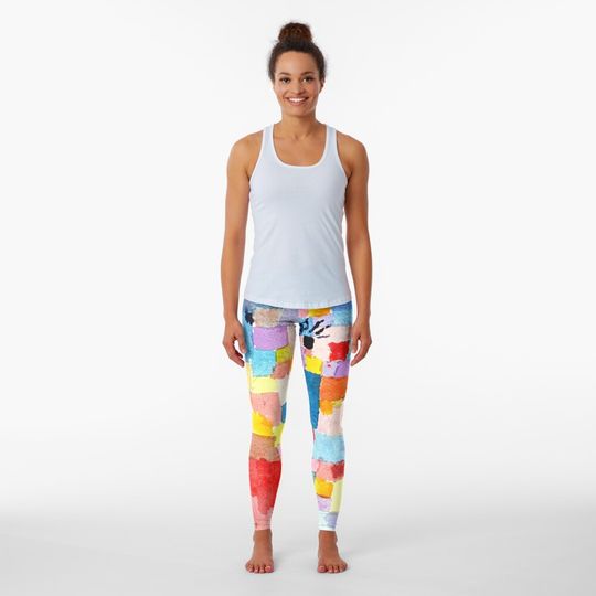 Discover Paul Klee "Southern Gardens" | Klee inspired Fine Art w/Signature Leggings