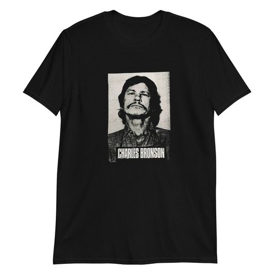 Discover Charles Bronson T-Shirt - Wildlife Cinema Ultraviolence Punk